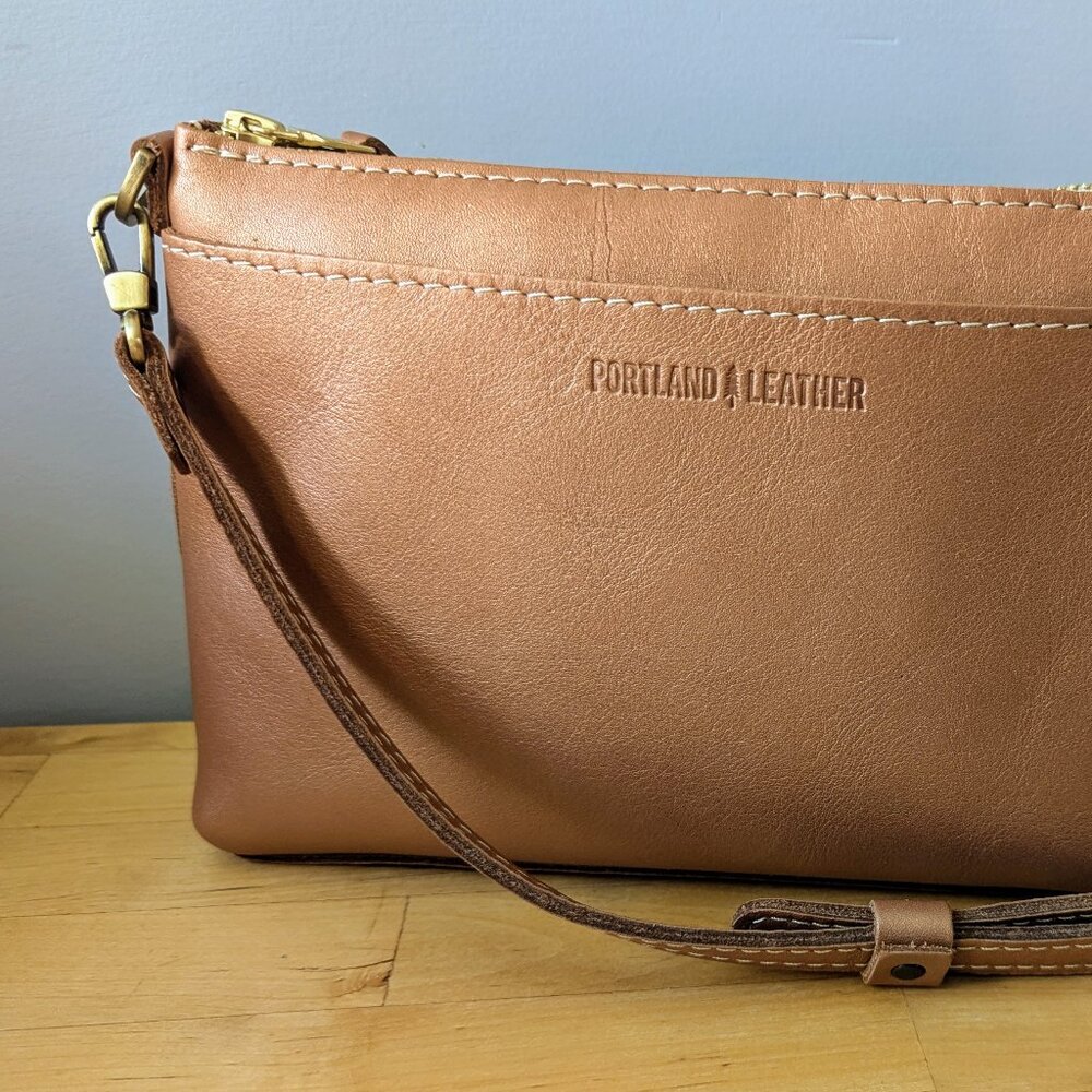 Portland Leather Goods Havana Classic Poppy Crossbody Purse